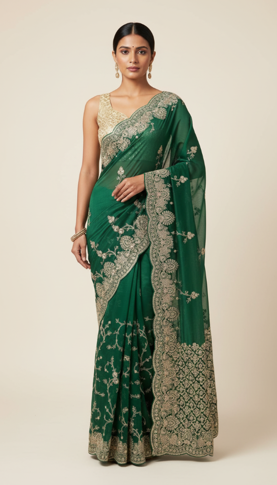 SAREE-EMBROIDED
